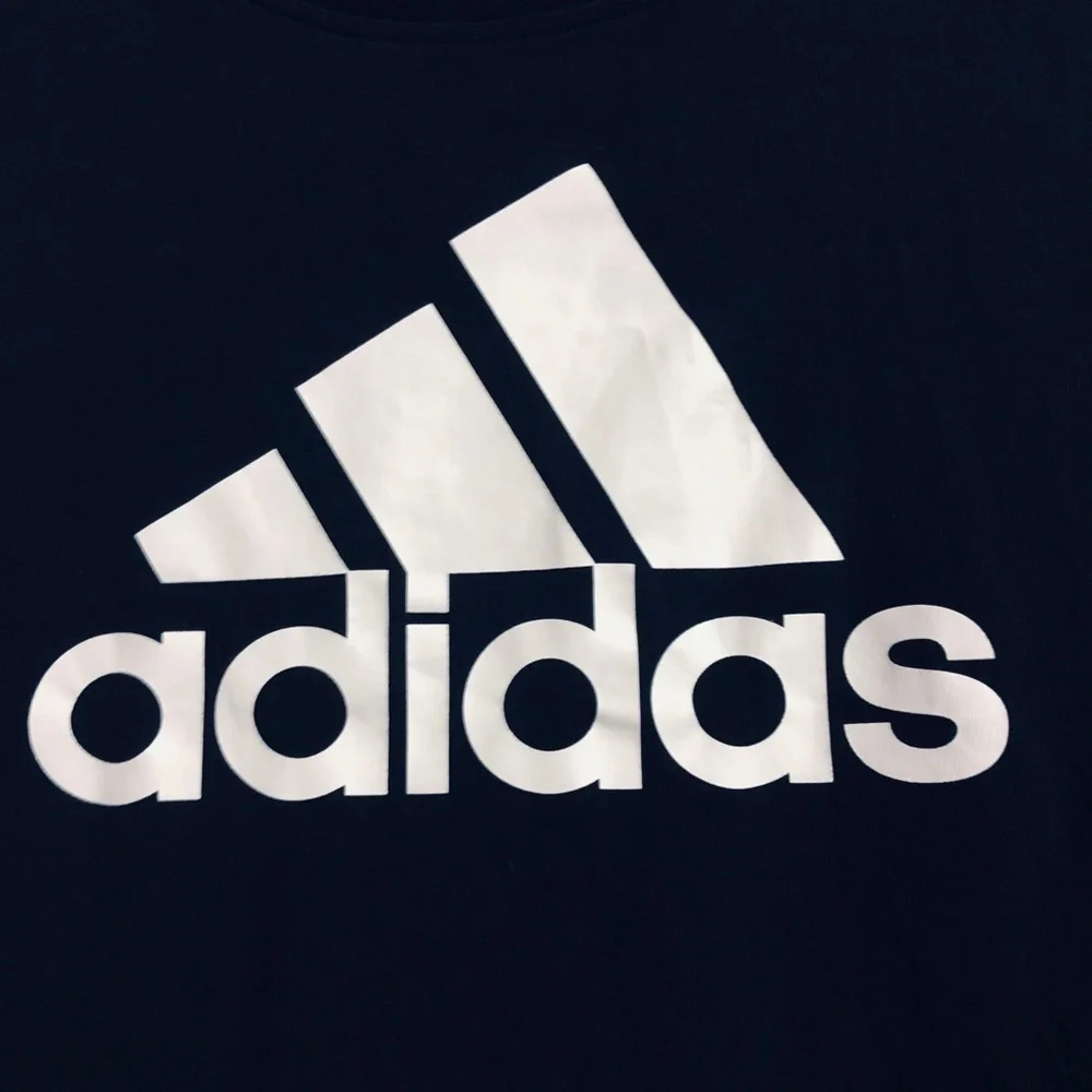 Adidas Black and White Long Sleeve Tee - Picture 4 of 9